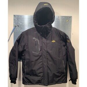 Wantdo Women’s Mountain Windproof Rain Waterproof Ski Jacket Black Sz XL EUC